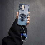 Motorola Edge 50 Fusion 5G Stunning Shimmer Electroplating Butterfly Stand Charm Case