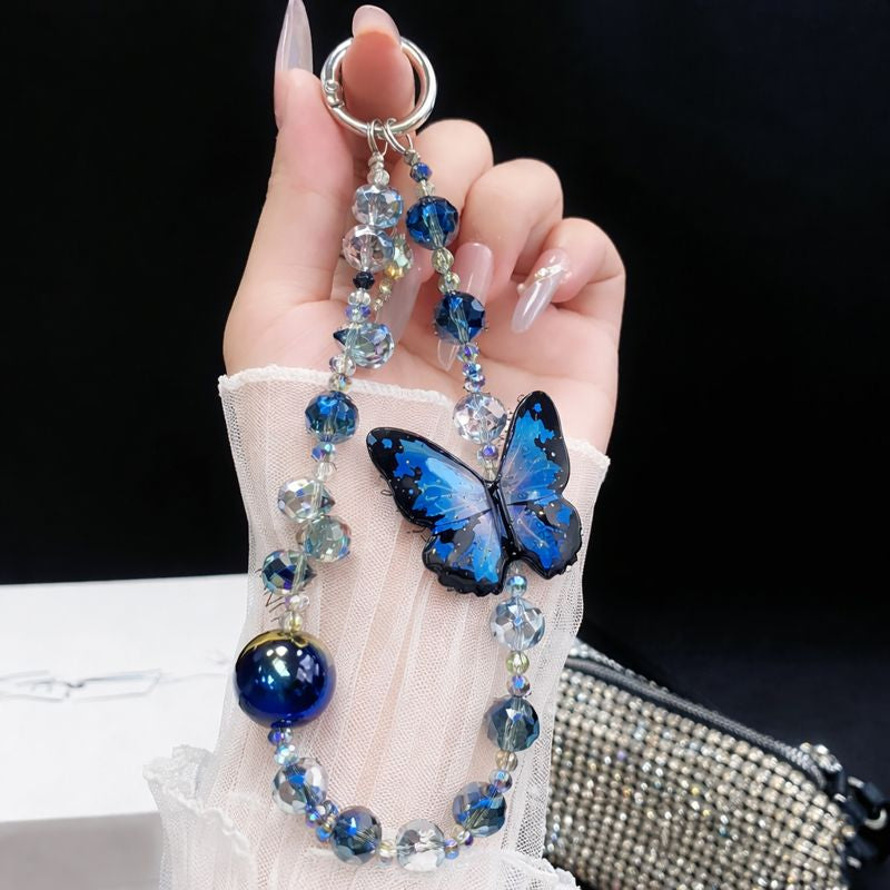 Samsung Galaxy A35 5G Stunning Shimmer Electroplating Butterfly Stand Charm Case