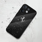 Vivo V60 5G Premium Acrylic Shockproof Glass Back Case (Ferrari Carbon Fiber)