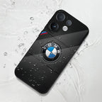 Vivo V60 5G Premium Acrylic Shockproof Glass Back Case (BMW LOGO)