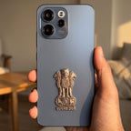 Oppo Reno 15C 5G Compatible Satyamev Jayate 3D Metal Emblem Sticker