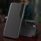 Vivo V27 / V27 Pro 5G Luxury Half Window Leather Flip Case