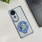 Vivo V40 5G Four Corner Airbags 100% Original Astro Money Magnet Rotating Dollar Case