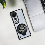 Vivo V40 Pro 5G Premium Frameless  Rotating Dollar Case