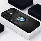 Vivo V60 5G Premium Acrylic Shockproof Glass Back Case (BMW LOGO)