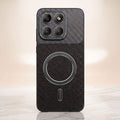 Motorola Edge 70 Fusion 5G Carbon Fiber Leather Hybrid MagSafe Magnetic Case