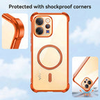 Vivo V70 5G Magsafe Airbag Cosmic Orange Case