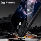 Vivo V60 5G Premium Acrylic Shockproof Glass Back Case (Storm King)