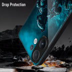 Vivo V60 5G Premium Acrylic Shockproof Glass Back Case (Soldier Case)