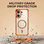 Vivo V60 5G Magsafe Airbag Cosmic Orange Case