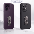 Oppo Reno 16 5G Compatible Satyamev Jayate 3D Metal Emblem Sticker