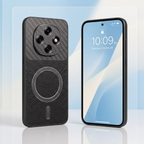 Oppo F31 Pro 5G Carbon Fiber Leather Hybrid MagSafe Magnetic Case