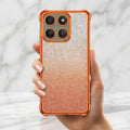 Motorola Edge 60 Pro 5G Luxury Shockproof Shimmer Airbag Cosmic Orange Case