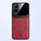 Vivo T5 Pro 5G Premium Magsafe Magnetic Leather Lens Protective Case