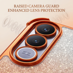 Vivo V70 FE 5G Stress Buster Wheel Rotating Shimmer Airbag Cosmic Orange Case