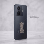 Vivo T1 Pro 5G Compatible Satyamev Jayate 3D Metal Emblem Sticker