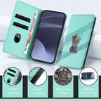 Redmi Note 14 Pro Plus 5G Satyamev Jayate 3D Emblem Magnetic Flip Wallet Case