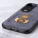 Vivo T3 Ultra 5G Satyamev Jayate Comfortable Leather Phone Case