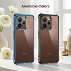Oppo Reno 15 Pro 5G Anti-Yellow Electroplating Transparent Airbags Case