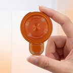 Vivo V60 5G Invincible Bracket Ring Stand Shimmer Airbag Cosmic Orange Case