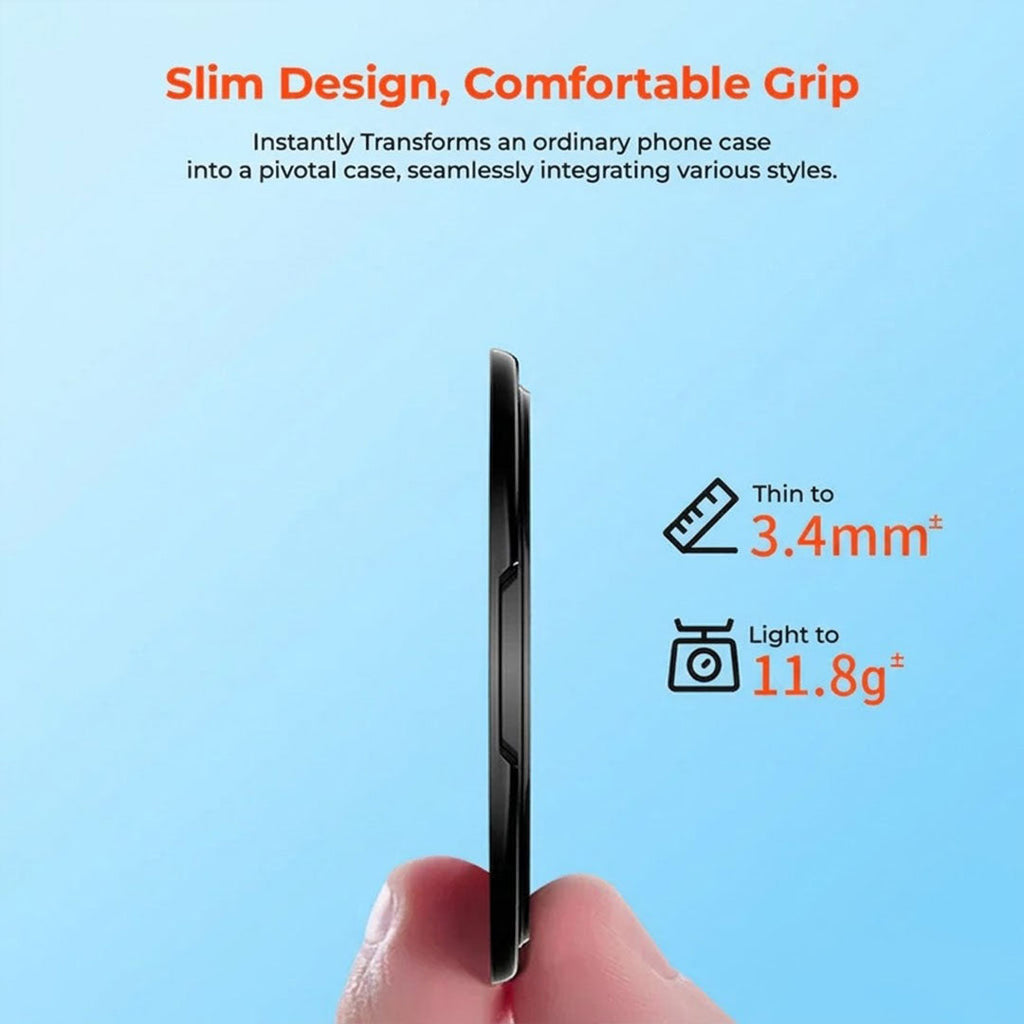 Nothing Phone 3a 5G Original Luxury Magnifier Ring Stand Shockproof Airbags Corner Case