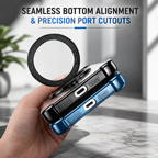 Vivo Y200 5G Premium Stress Buster Wheel Rotating Shockproof Airbags Case