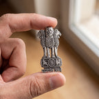 Tecno Camon 50 5G Compatible Satyamev Jayate 3D Metal Emblem Sticker
