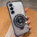 Samsung Galaxy A56 5G Premium Stress Buster Wheel Rotating Shockproof Airbags Case