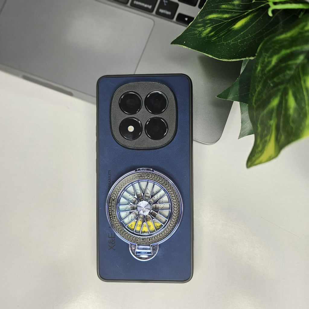 Redmi Note 14 Pro 5G Best Selling Stress Buster Wheel Comfortable Touch Sheepskin Scratch Resistant Back Case