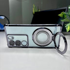 Vivo V29 5G Original Luxury Magnifier Ring Stand Shockproof Airbags Corner Case