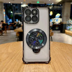 Motorola Edge 60 Pro 5G Reflective Fidget Rotating Airbag Case