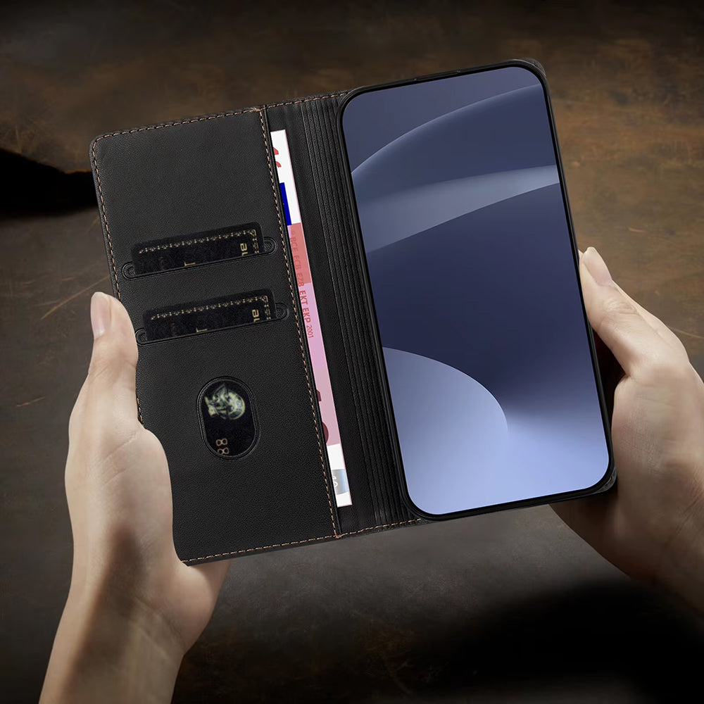 PU leather wallet case with kickstand for Motorola Edge 60 Fusion 5G