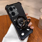 Oppo Reno 13 5G Premium Stress Buster Wheel Rotating Shockproof Airbags Case