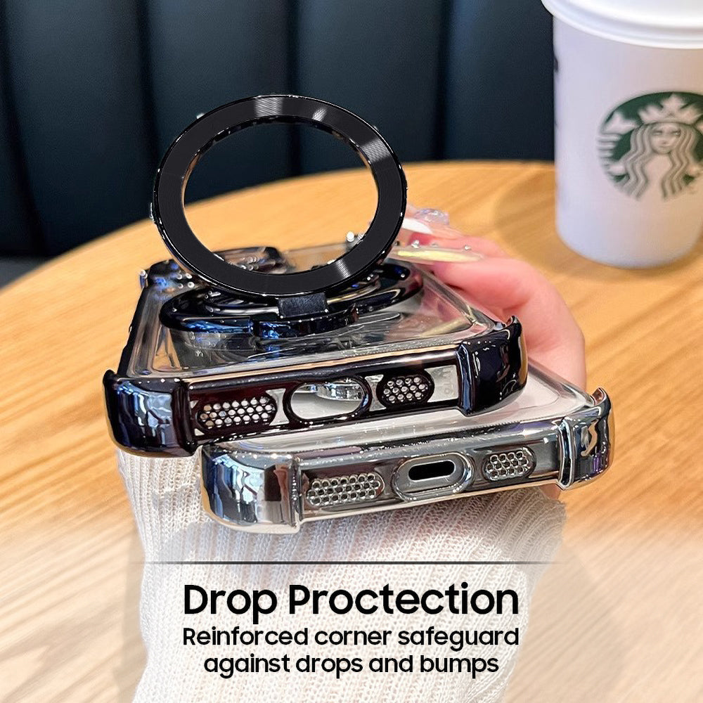 Vivo V29/V29 Pro 5G Four Corner Airbags 100% Original Astro Money Magnet Rotating Dollar Case