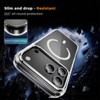 iPhone 17 Pro & 17 Pro Max Electroplating Hybrid Shockproof Bumper Magsafe Case