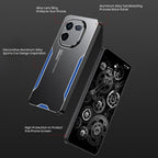 iQOO 12 5G Luxury Aluminium Metal Frame Protective Case