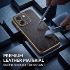 Oppo K14 5G Premium Electroplated Frame Gold Thread Pattern Soft Case