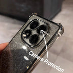 Redmi Note 14 Pro+ 5G Luxury Shimmer Shockproof Airbag Case