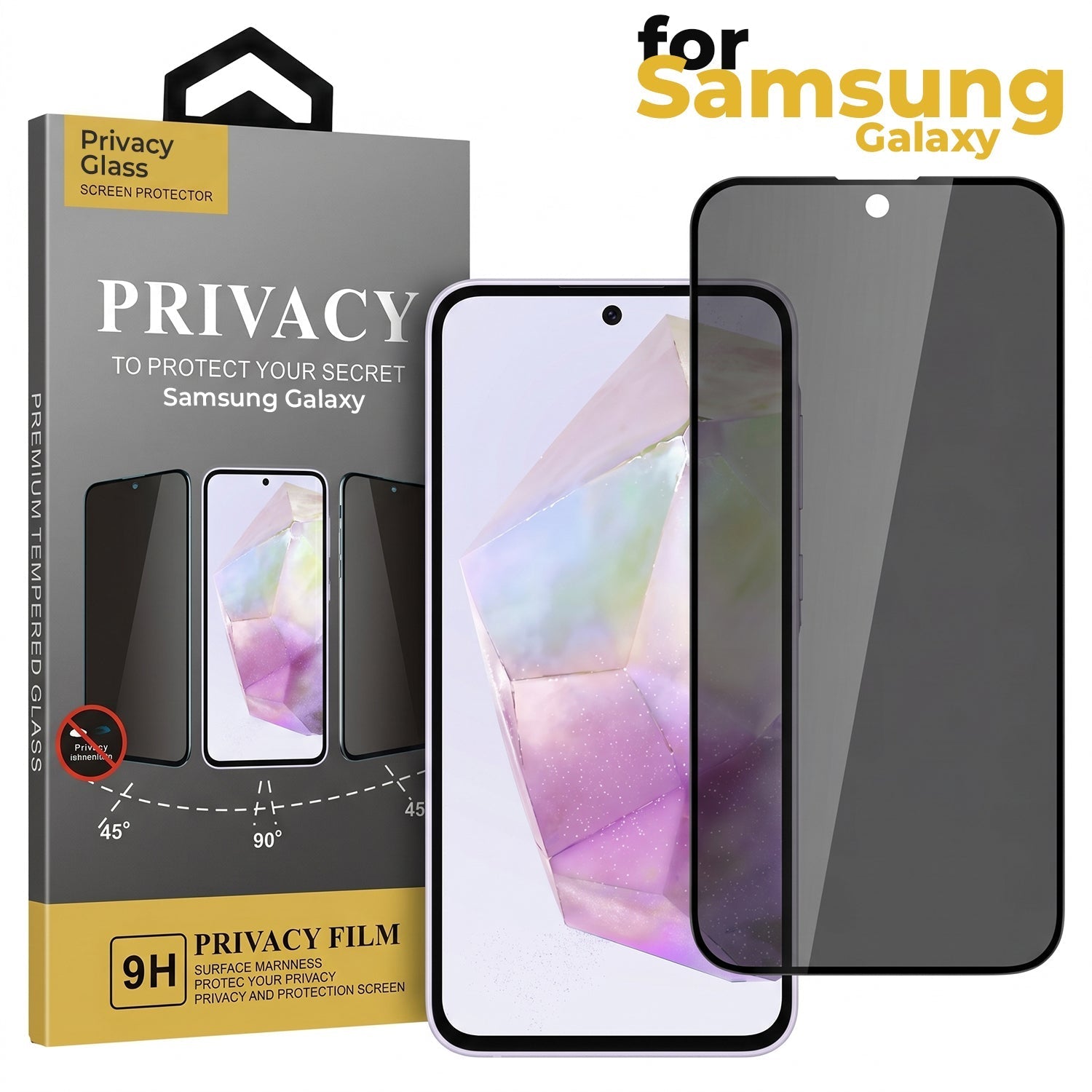 Samsung Galaxy A54 5G Premium Leather Lens Protective Case