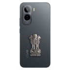 Vivo T5 Pro 5G Compatible Satyamev Jayate 3D Metal Emblem Sticker
