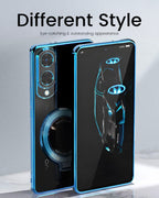 Vivo Y28 5G Magnifier Electroplating Case
