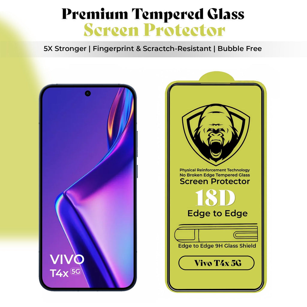 Vivo T4x 5G Reflective Fidget Rotating Airbag Case