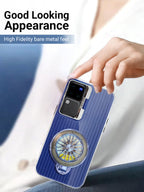Vivo V30 Pro phone case with rotating camera protector
