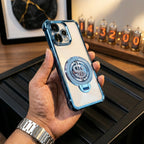 Oppo Reno 15 5G Four Corner Airbags 100% Original Astro Money Magnet Rotating Dollar Case