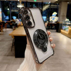 Samsung Galaxy A56 5G Premium Billion Wheel Rotating Shockproof Airbags Case