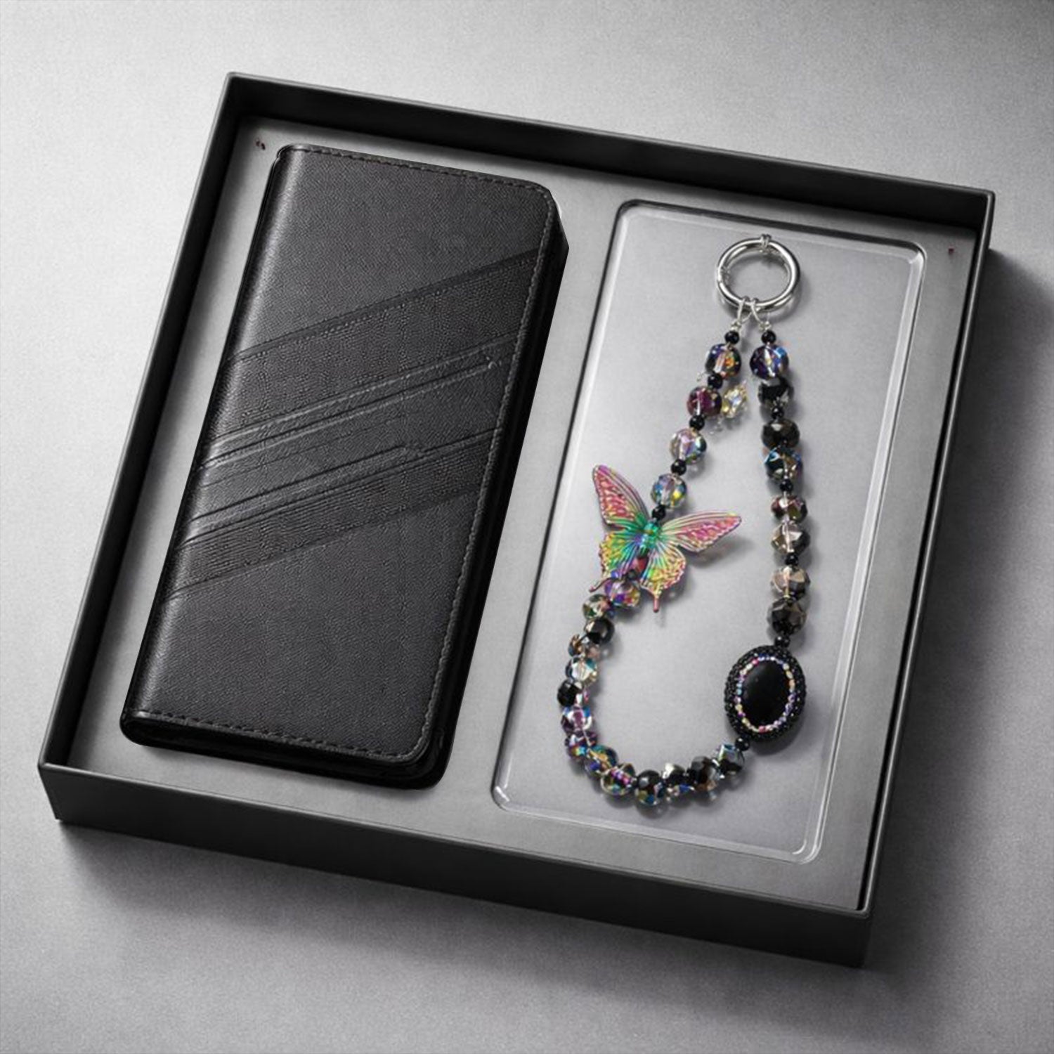 Oppo F29 Pro 5G Retro PU Leather Magnetic Wallet Flip Case with Charm Strap