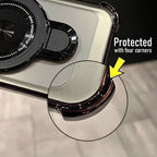 Samsung Galaxy A16 5G Luxury Four Corner Invincible Bracket Ring Stand Case