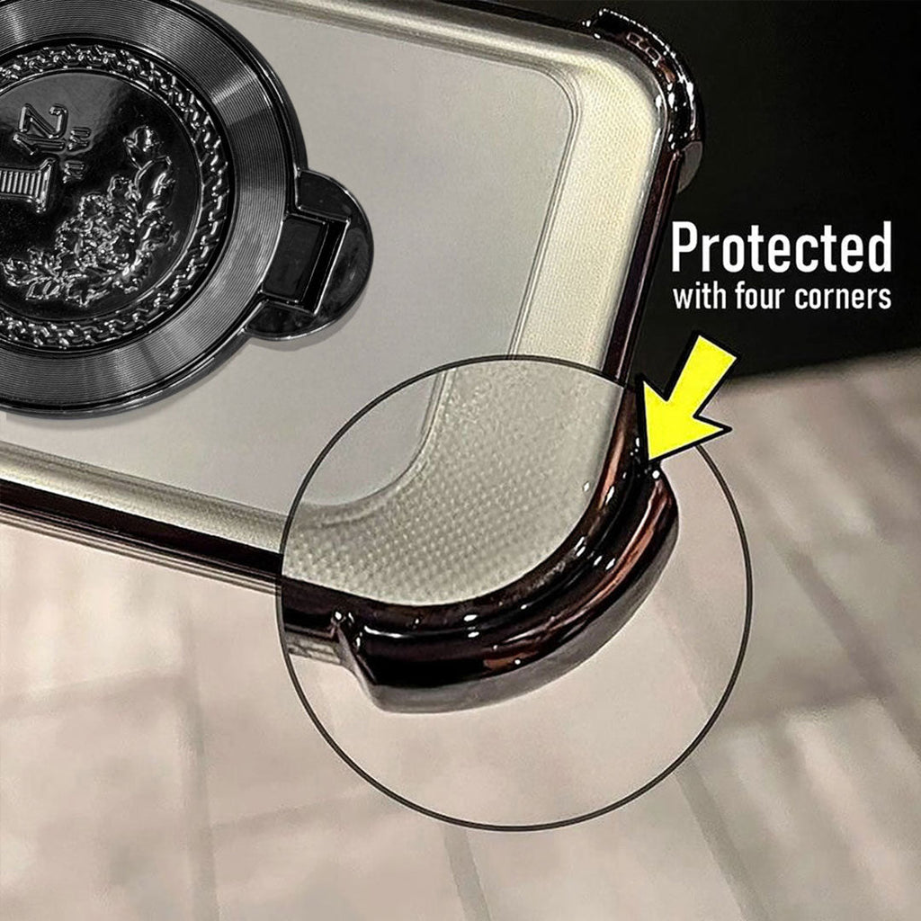 Samsung Galaxy A14 5G Premium Billion Wheel Rotating Shockproof Airbags Case
