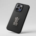 Vivo V70 5G Compatible Satyamev Jayate 3D Metal Emblem Sticker